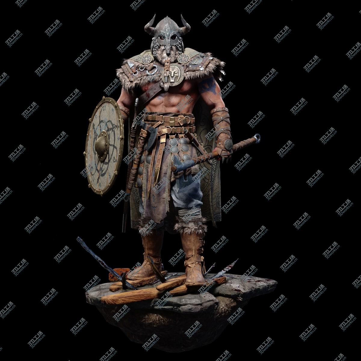 images/goods_img/20210113/Viking Character PBR Rigged 3D model/2.jpg